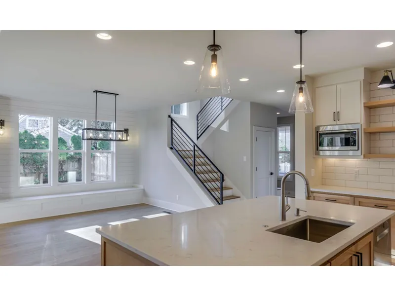 Shingle House Plan Kitchen Photo 03 - Johnstone Bungalow Home 011D-0647 - Search House Plans and More