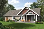 Shingle House Plan Rear Photo 02 - Johnstone Bungalow Home 011D-0647 - Search House Plans and More