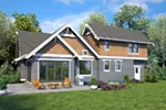 Shingle House Plan Rear Photo 03 - Johnstone Bungalow Home 011D-0647 - Search House Plans and More