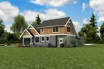 Shingle House Plan Rear Photo 04 - Johnstone Bungalow Home 011D-0647 - Search House Plans and More