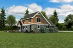 Shingle House Plan Side View Photo 01 - Johnstone Bungalow Home 011D-0647 - Search House Plans and More