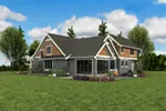 Shingle House Plan Side View Photo 02 - Johnstone Bungalow Home 011D-0647 - Search House Plans and More
