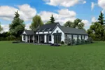 Ranch House Plan Rear Photo 02 - 011D-0666 - Shop House Plans and More