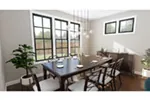 Modern House Plan Dining Room Photo 01 - 011D-0692 - Shop House Plans and More