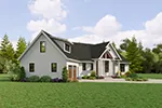 Southern House Plan Side View Photo - Kayak Creek Modern Farmhouse 011D-0712 - Search House Plans and More