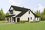 Modern House Plan Front Photo 03 - 011D-0715 - Shop House Plans and More