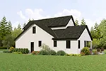 Modern House Plan Side View Photo 02 - 011D-0715 - Shop House Plans and More