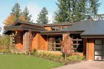 Ranch House Plan Side View Photo 02 - Castlerock Manor Luxury Home 011S-0018 - Search House Plans and More