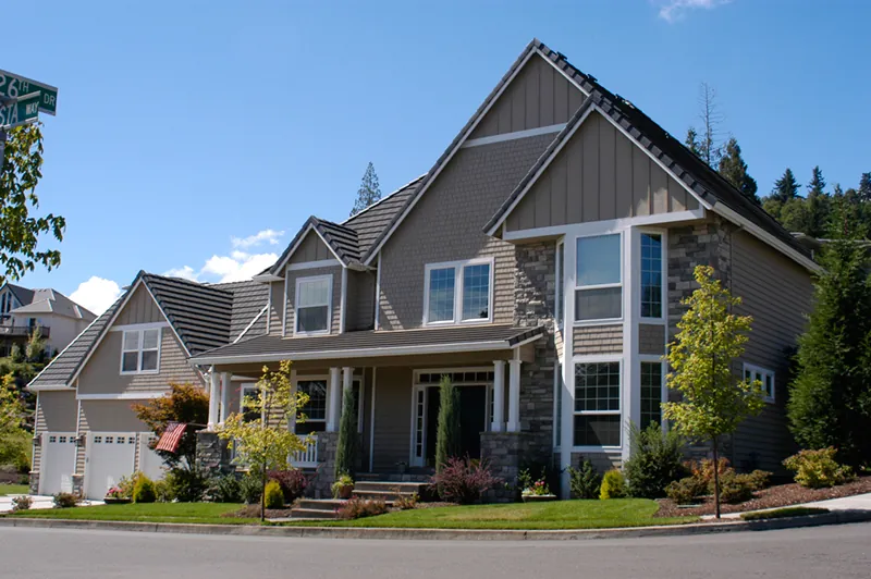 Shingle House Plan Front of Home - Sutter Place Craftsman Home 011S-0026 - Shop House Plans and More