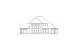 Luxury House Plan Rear Elevation - Stewart Point Luxury Home 011S-0032 - Shop House Plans and More