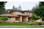 Prairie House Plan Front Photo 10 - Sidney Manor Luxury Home 011S-0040 - Shop House Plans and More