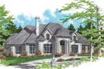 Traditional House Plan Front of Home - 011S-0056 - Shop House Plans and More
