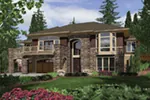 Contemporary House Plan Front Image - 011S-0067 - Shop House Plans and More