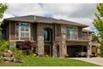 Contemporary House Plan Front Photo 07 - 011S-0067 - Shop House Plans and More