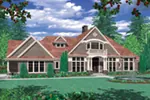 Craftsman House Plan Front Image - 011S-0073 - Shop House Plans and More