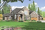 Rustic House Plan Front Image - 011S-0074 - Shop House Plans and More