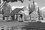 Rustic House Plan Front Image of House - 011S-0074 - Shop House Plans and More