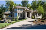 Luxury House Plan Front of Home - 011S-0078 - Shop House Plans and More