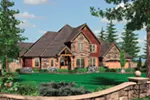 Craftsman House Plan Front Image - 011S-0081 - Shop House Plans and More