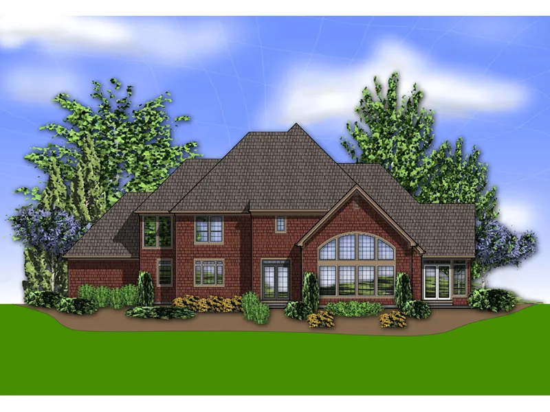 Craftsman House Plan Color Image of House - 011S-0081 - Shop House Plans and More