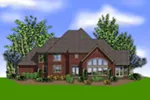Craftsman House Plan Color Image of House - 011S-0081 - Shop House Plans and More
