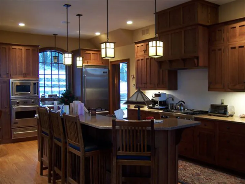 Rustic House Plan Kitchen Photo 01 - 011S-0083 - Shop House Plans and More