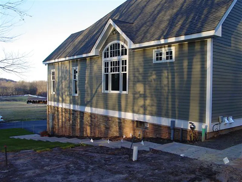 Rustic House Plan Side View Photo - 011S-0083 - Shop House Plans and More