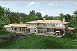 Craftsman House Plan Color Image of House - Demarco Luxury Prairie Home 011S-0085 - Search House Plans and More