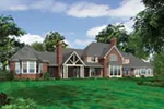 Luxury House Plan Color Image of House - 011S-0086 - Shop House Plans and More