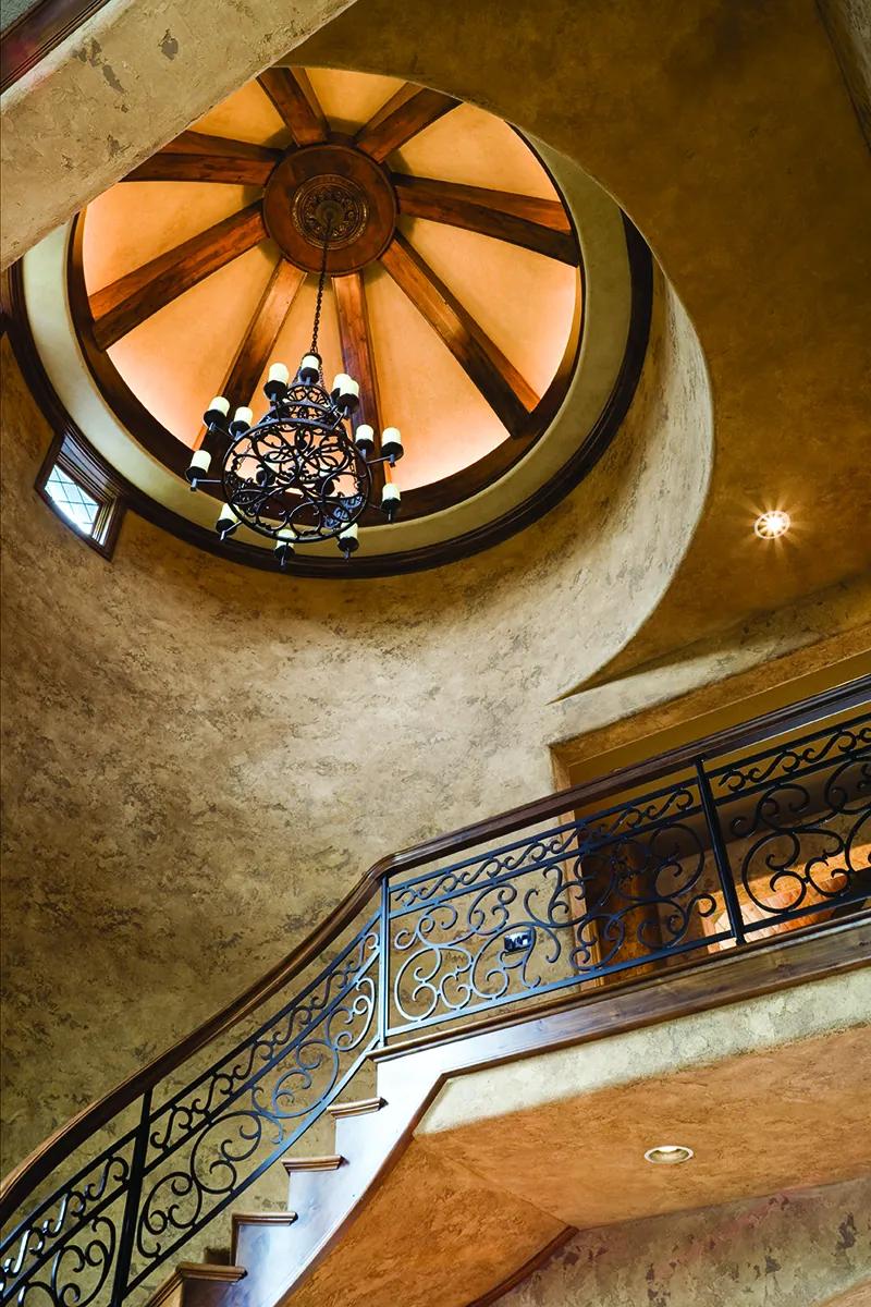 Luxury House Plan Stairs Photo 03 - 011S-0086 - Shop House Plans and More