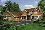 Craftsman House Plan Front of House 011S-0087