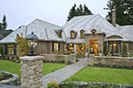 Mediterranean House Plan Front Photo 06 - DeMere Luxury European Home 011S-0088 - Search House Plans and More