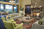 Mediterranean House Plan Living Room Photo 03 - DeMere Luxury European Home 011S-0088 - Search House Plans and More