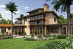 Vacation House Plan Front Photo 05 - Perdana Luxury Modern Home 011S-0090 - Shop House Plans and More