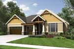 Luxury House Plan Front of House 011S-0106