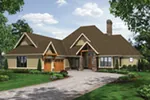 Craftsman House Plan Front of House 011S-0113