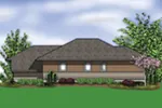 Contemporary House Plan Color Image of House - 011S-0144 - Shop House Plans and More