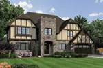English Cottage House Plan Front of House 011S-0147