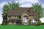 European House Plan Color Image of House - Flanagan Place Luxury Home 011S-0158 - Search House Plans and More