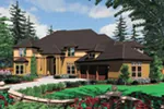 European House Plan Front of Home - 011S-0161 - Shop House Plans and More