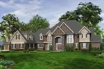 Country French House Plan Front of House 011S-0175