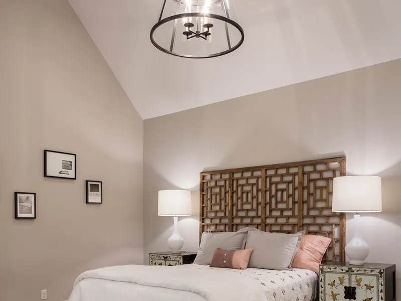 Modern Farmhouse Plan Bedroom Photo 01 - Asbury Park Luxury Home 011S-0196 - Search House Plans and More