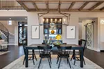 Modern Farmhouse Plan Dining Room Photo 02 - Asbury Park Luxury Home 011S-0196 - Search House Plans and More