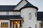 Modern Farmhouse Plan Front Photo 01 - Asbury Park Luxury Home 011S-0196 - Search House Plans and More