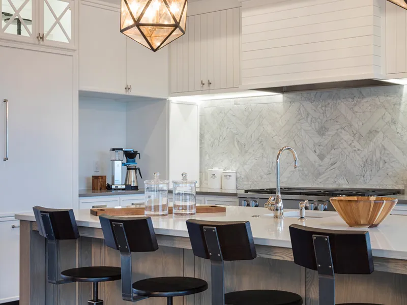 Modern Farmhouse Plan Kitchen Photo 10 - Asbury Park Luxury Home 011S-0196 - Search House Plans and More