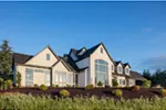 Modern Farmhouse Plan Rear Photo 04 - Asbury Park Luxury Home 011S-0196 - Search House Plans and More