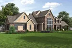 Modern Farmhouse Plan Side View Photo 02 - Asbury Park Luxury Home 011S-0196 - Search House Plans and More