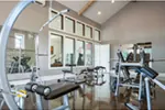 Modern Farmhouse Plan Workout Room Photo - Asbury Park Luxury Home 011S-0196 - Search House Plans and More