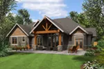 Country House Plan Rear Photo 01 - 011S-0203 - Shop House Plans and More