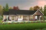 Country House Plan Rear Photo 01 - 011S-0219 - Shop House Plans and More